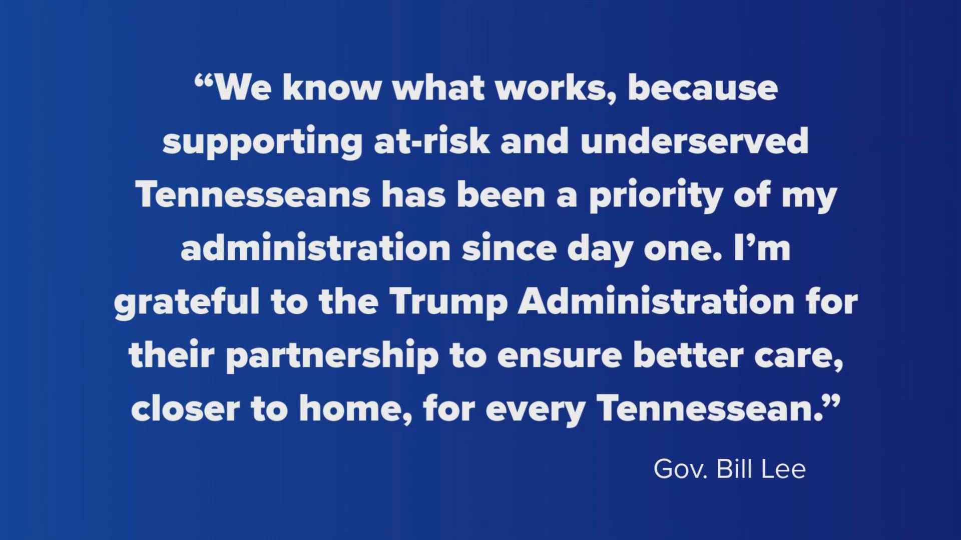 Tennessee to receive $207M to help rural health care