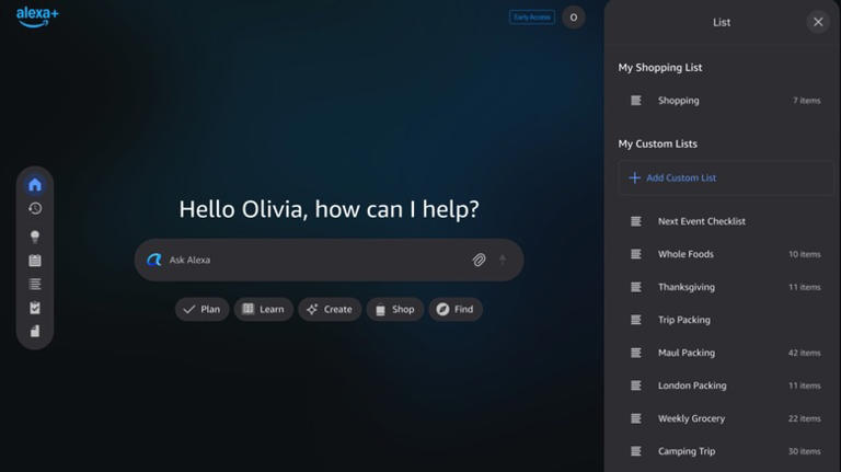 Amazon launches Alexa Plus for the web