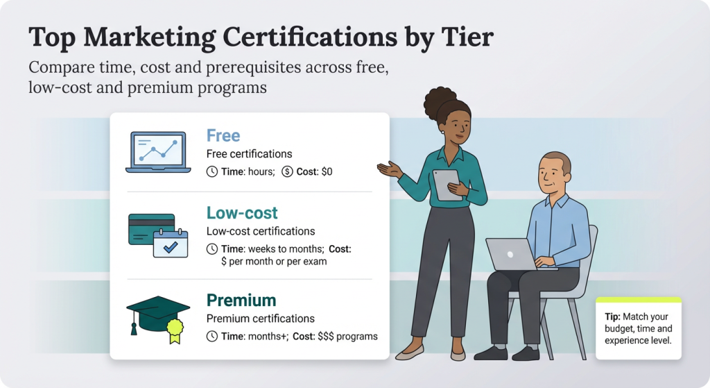 Guide to marketing certifications
