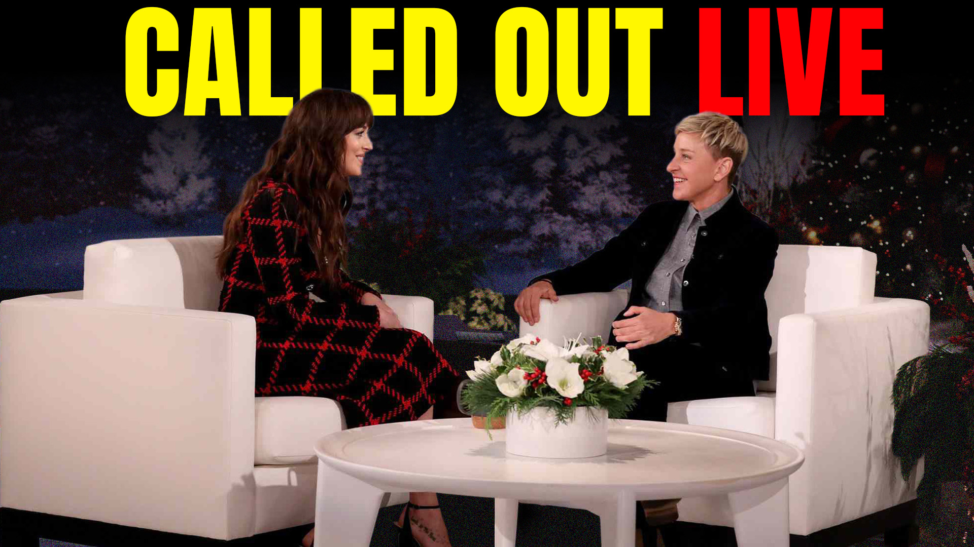 That's not the truth The day Dakota Johnson shut down Ellen DeGeneres