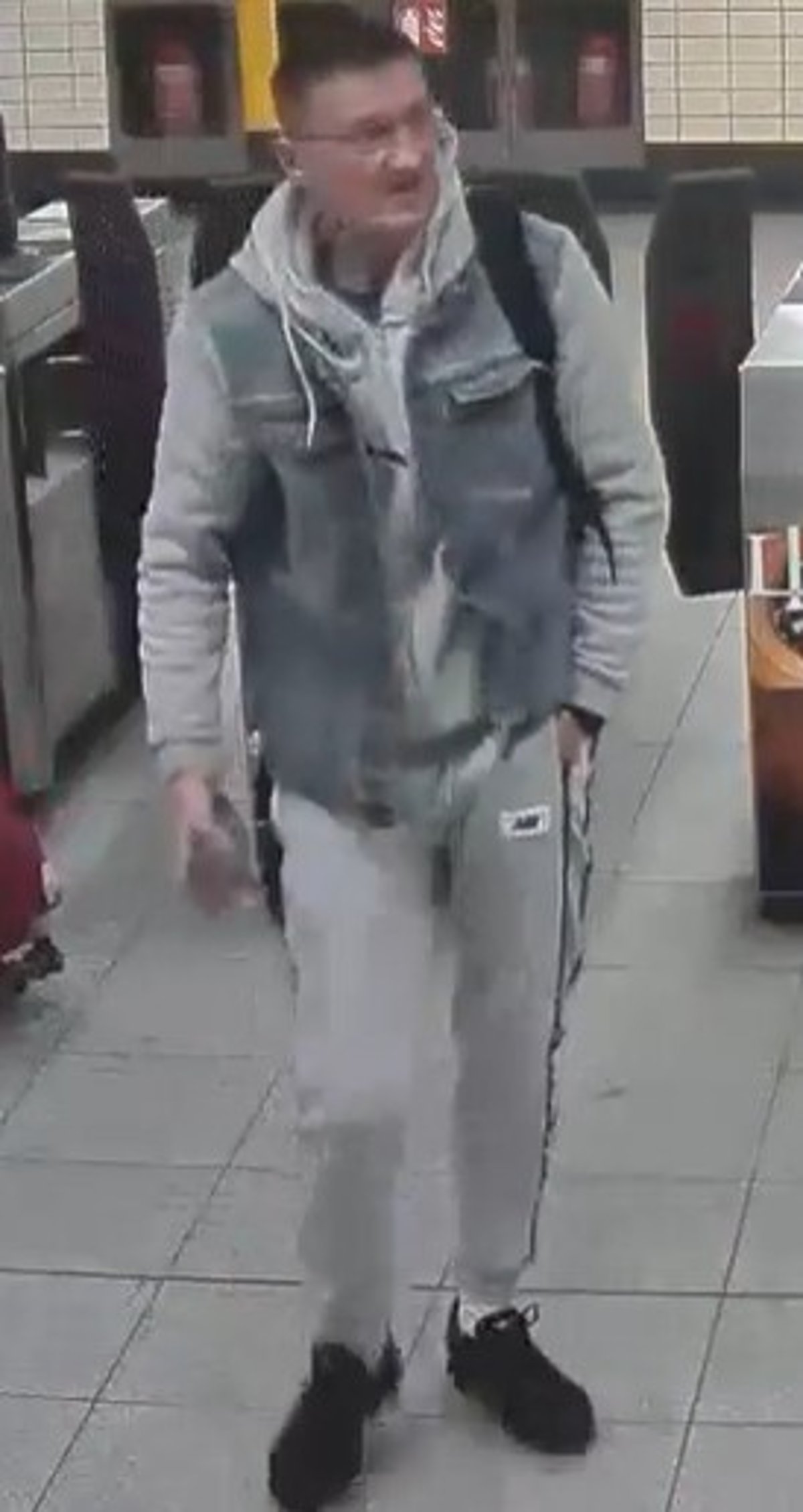 Police appeal after man touches himself inappropriately on Tube