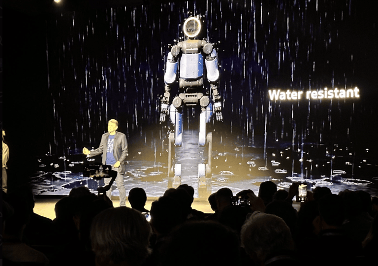 ¡Resistente al agua! Hyundai presenta en CES Atlas el robot rival del ...
