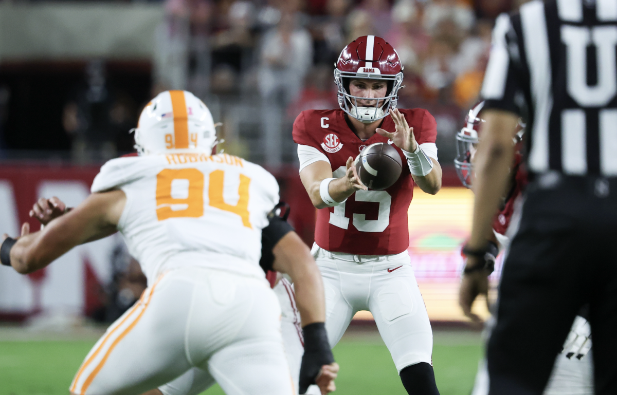 Vols insider details why Tennessee head coach Josh Heupel was in Alabama QB Ty Simpson