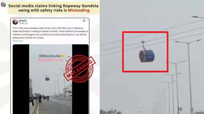 Viral video shows Varanasi ropeway gondola swaying — but is it really ...
