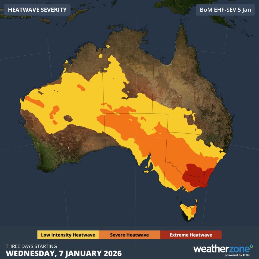 Australia is reaching temperatures of 46.4°C – and it's getting even hotter
