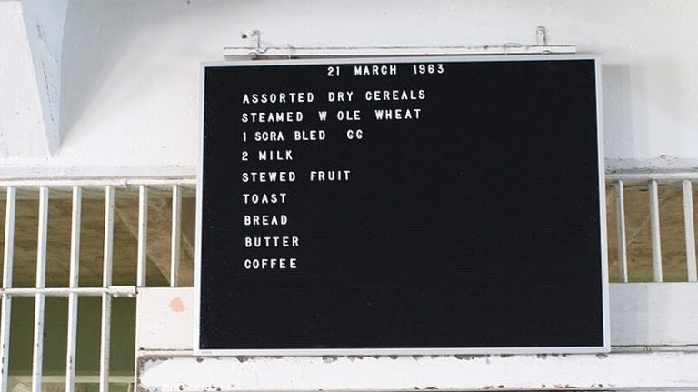 The food at San Francisco Bay's iconic Alcatraz prison was so tasty ...