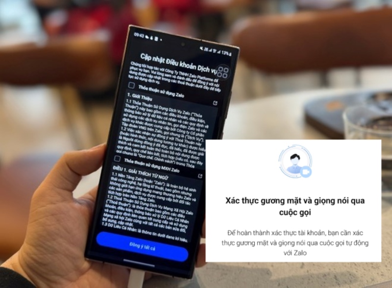 Rủi ro lớn cho người dùng khi Zalo thu thập dữ liệu gương mặt và giọng nói