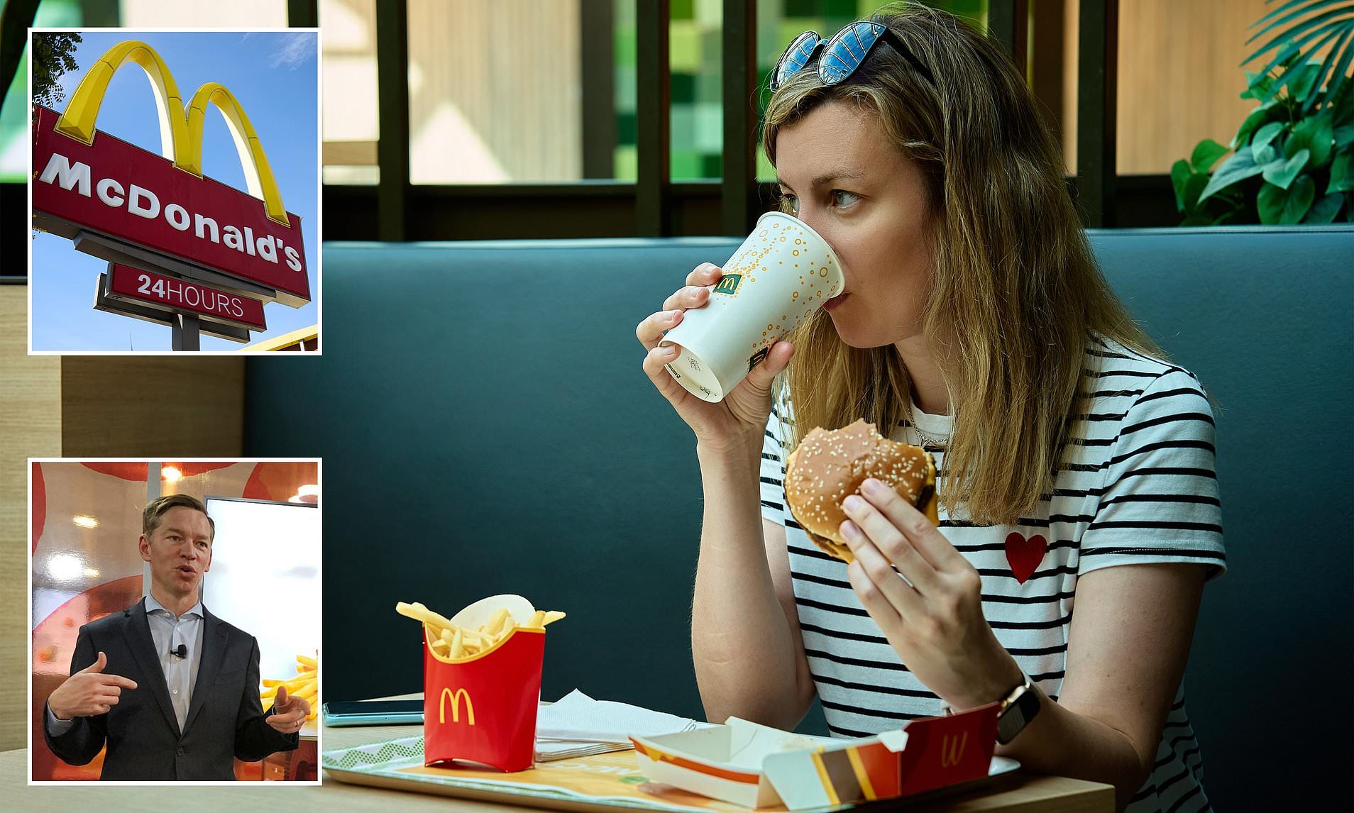 McDonald's worker gives sneak peek of chain's biggest-ever burger set ...
