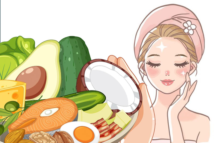 Sức khỏe làn da bị ảnh hưởng từ thực phẩm hằng ngày thế nào?