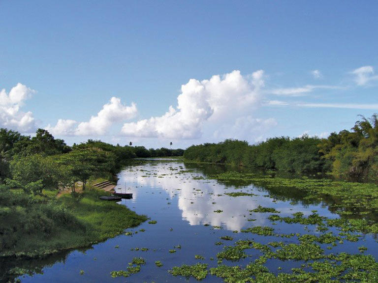 Which river is known as the silver river?
