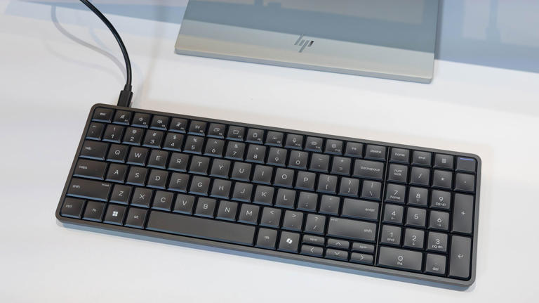 I spent a week with HP's EliteBoard G1a, a desktop PC stuffed into a ...