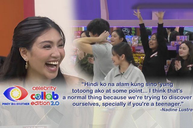 Day 74: Nadine chats with the housemates about fame, showbiz | PBB ...