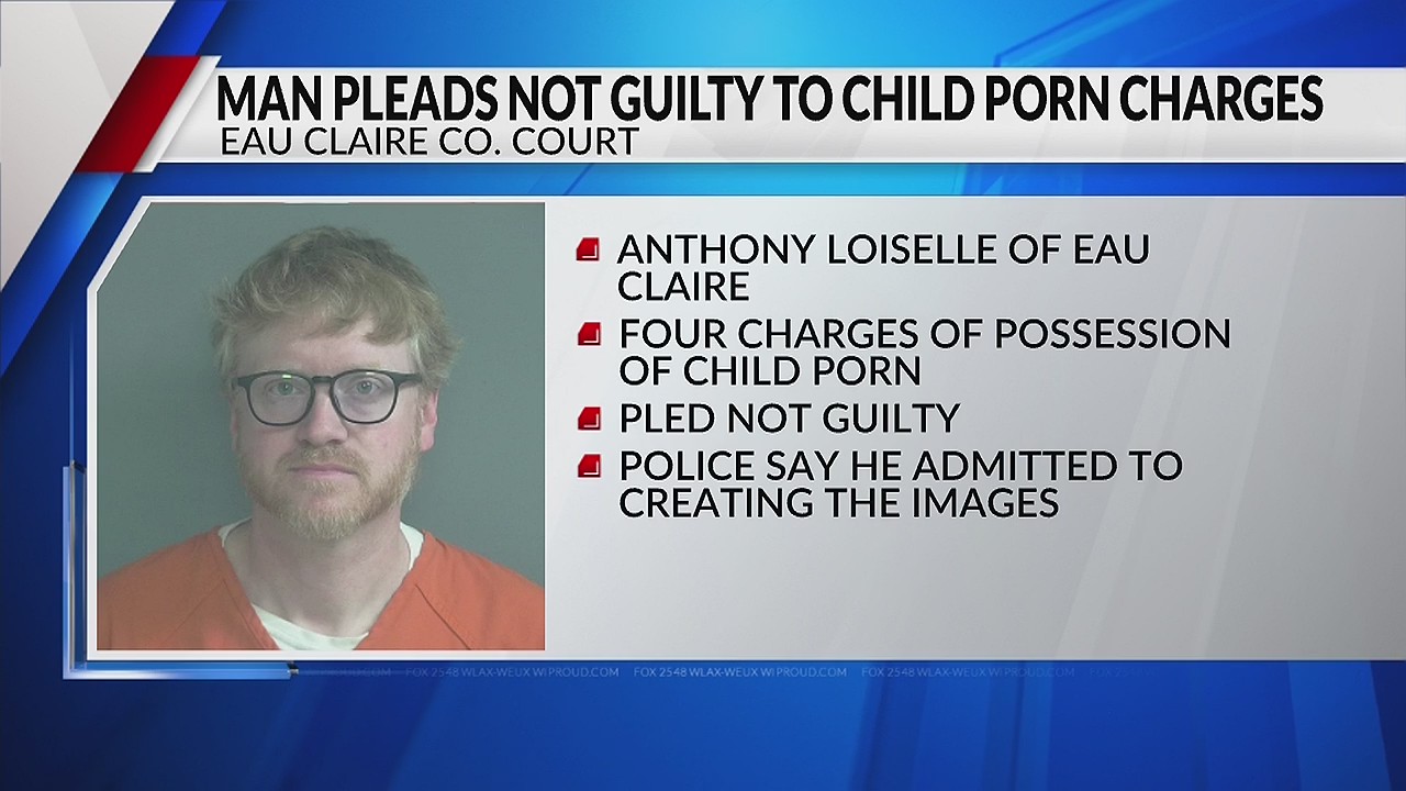 Eau Claire man pleads not guilty in AI child-porn case