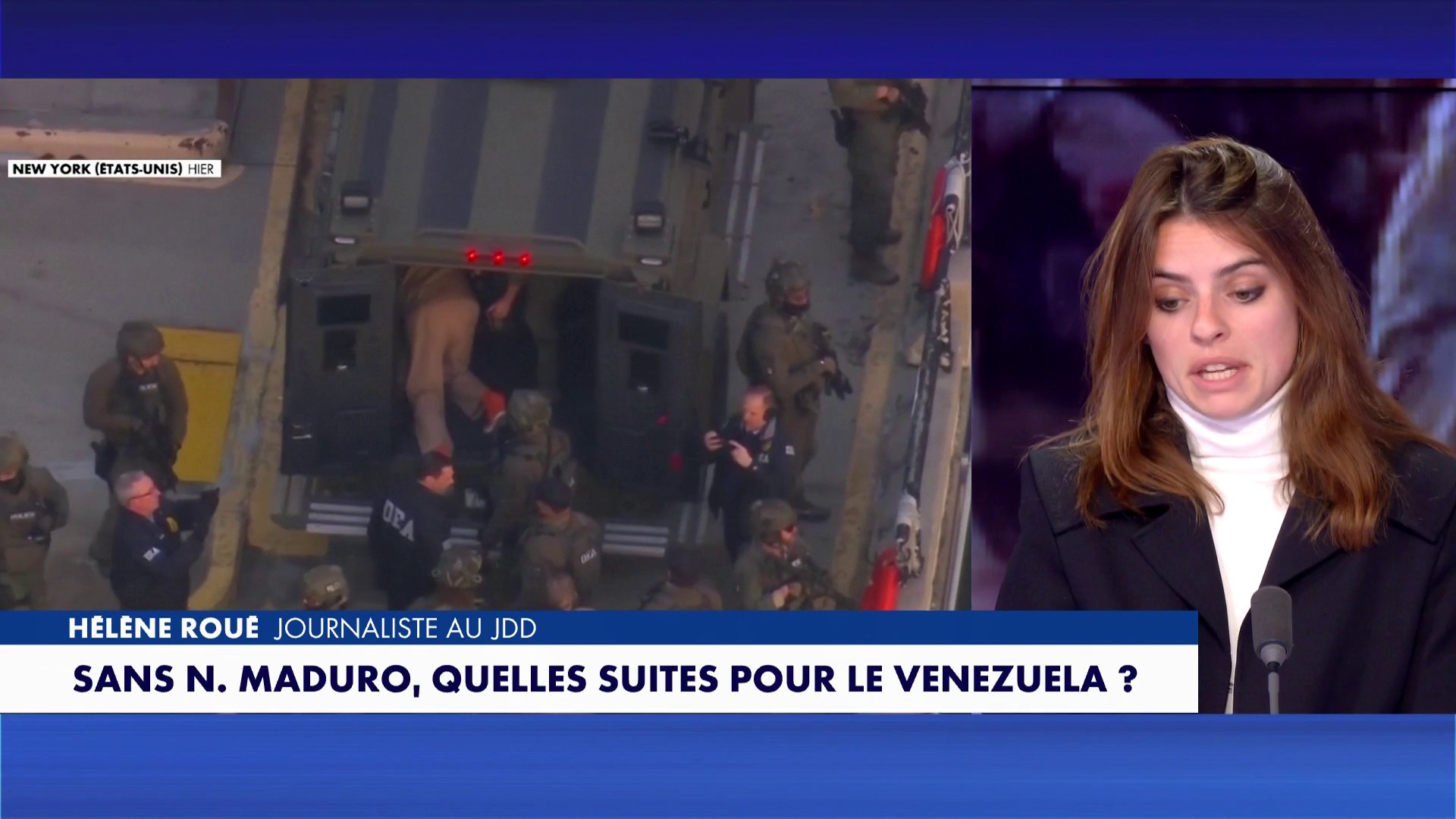 Hélène Roué : « Si Nicolas Maduro avait été capturé par Barack Obama ou ...