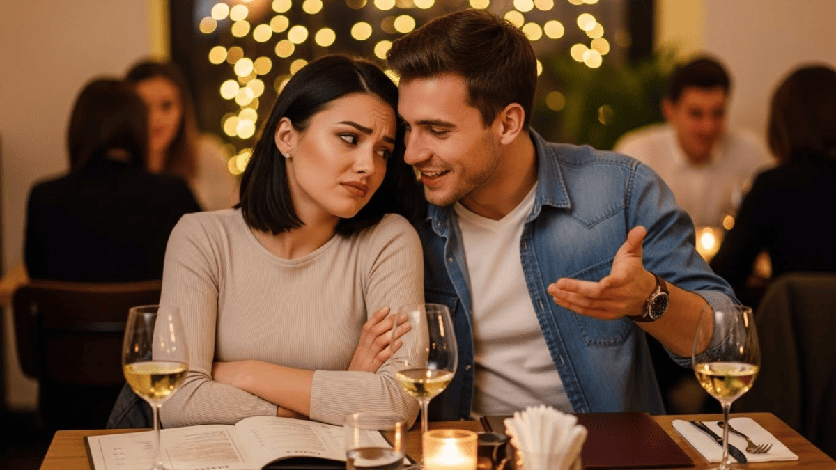Things men do on a first date that women silently reject and never give ...