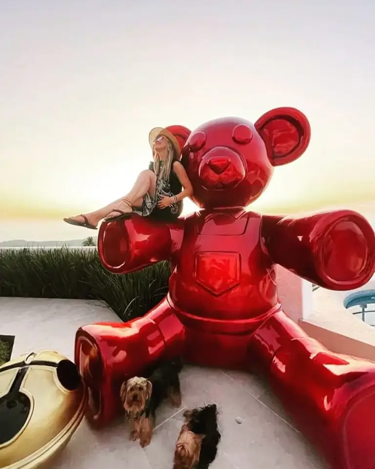 Exterior de la casa de Aracely Arámbula. Foto: Cortesía