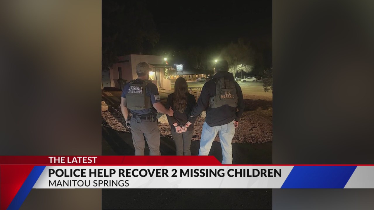 US Marshals recover two missing children, arrest mother