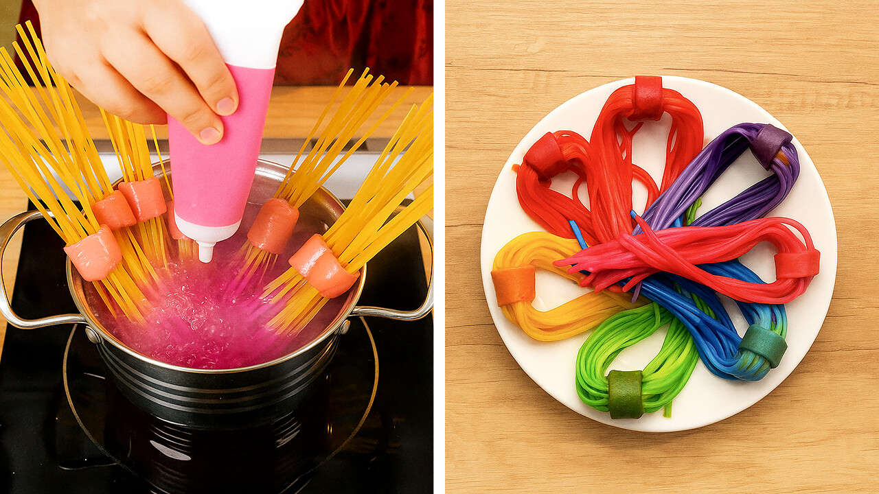 Colorful family meals that delight the eyes and taste buds