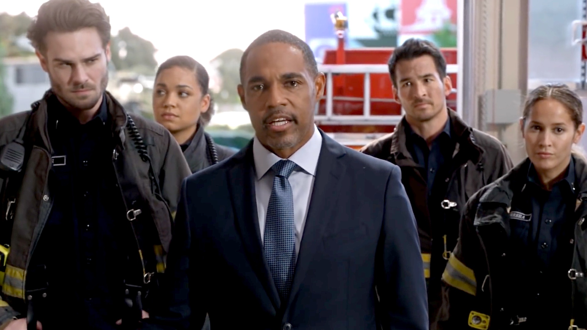 The team rallies behind Sullivan in an emotional Station 19 moment