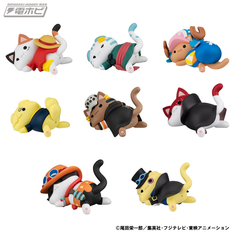ワンピース』アイスモチーフのマスコット「つみちぇん」や「ニャン