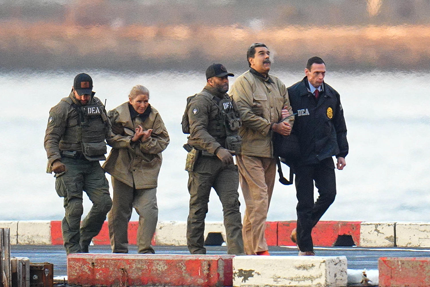 Maduro and wife injured as US forces burst into compound<br><br>