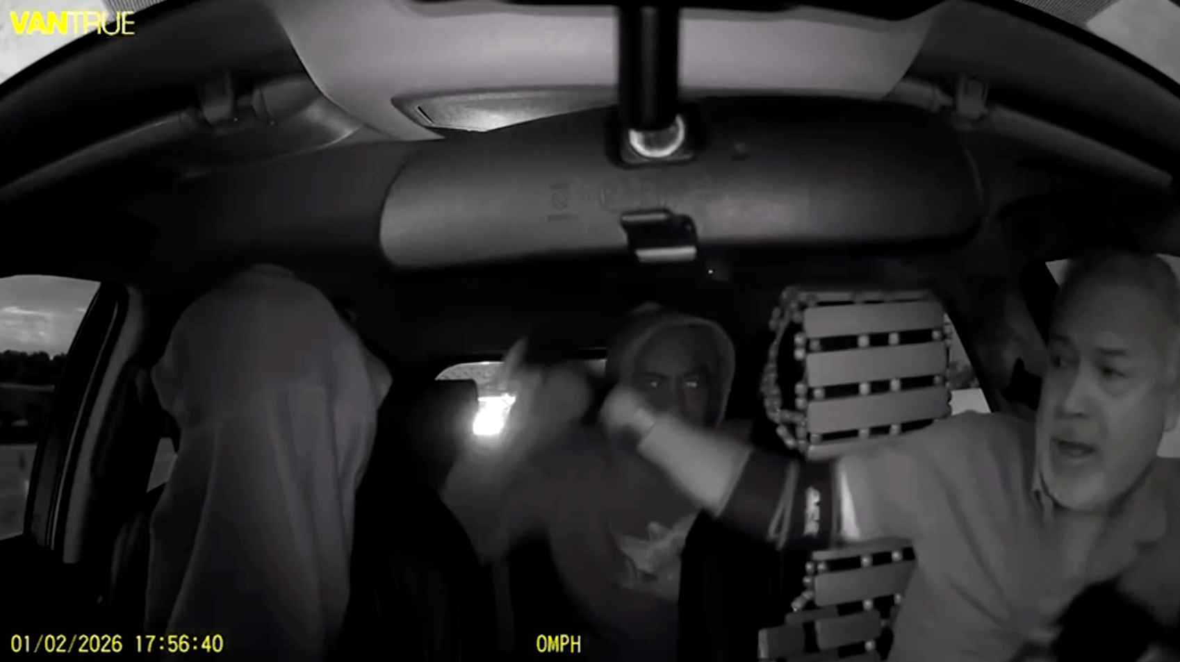 Dashcam captures passenger brutally beating Uber driver while traveling ...