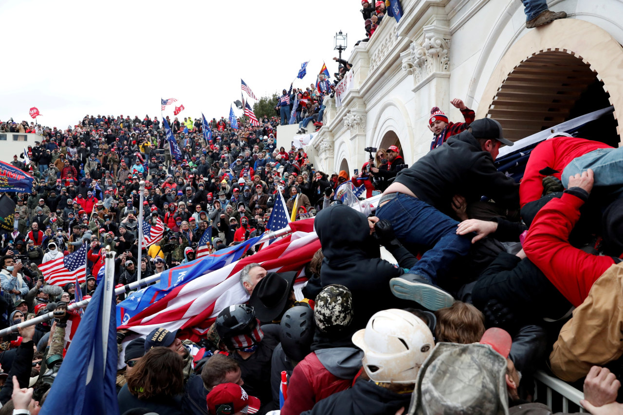 White House recasts Jan. 6 riot as 'peaceful protest'
