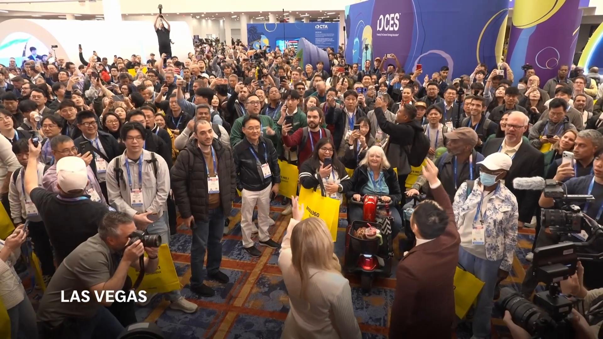 CES technology show opens to the public in Las Vegas