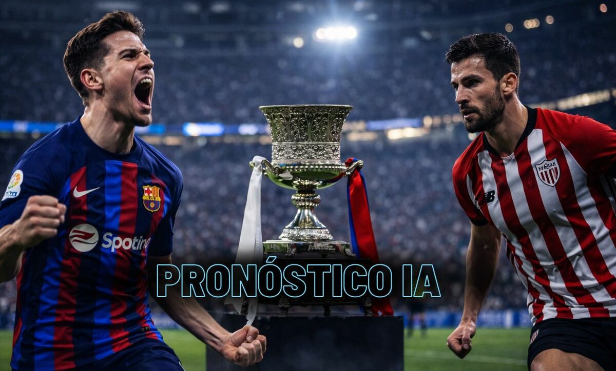 Barcelona vs Athletic Club: pronóstico IA semifinal Supercopa de España