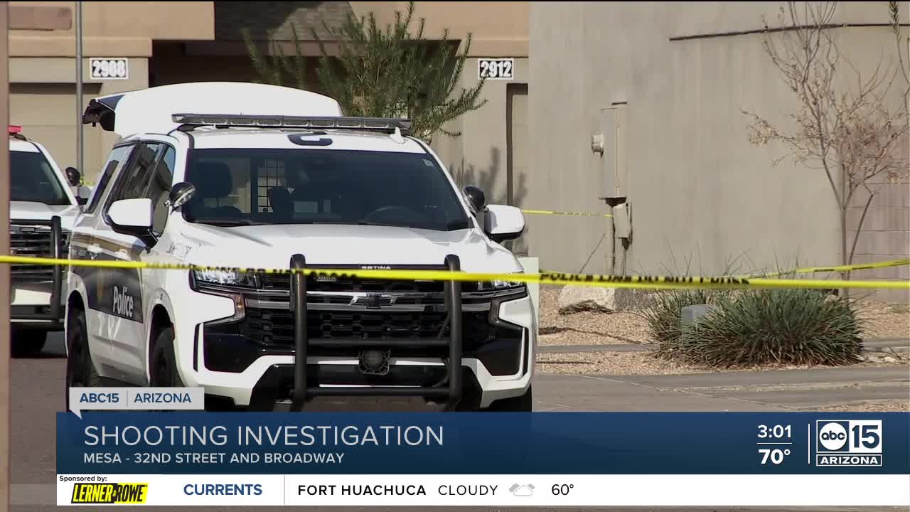 Shooting investigation underway near 32nd Street and Broadway Road