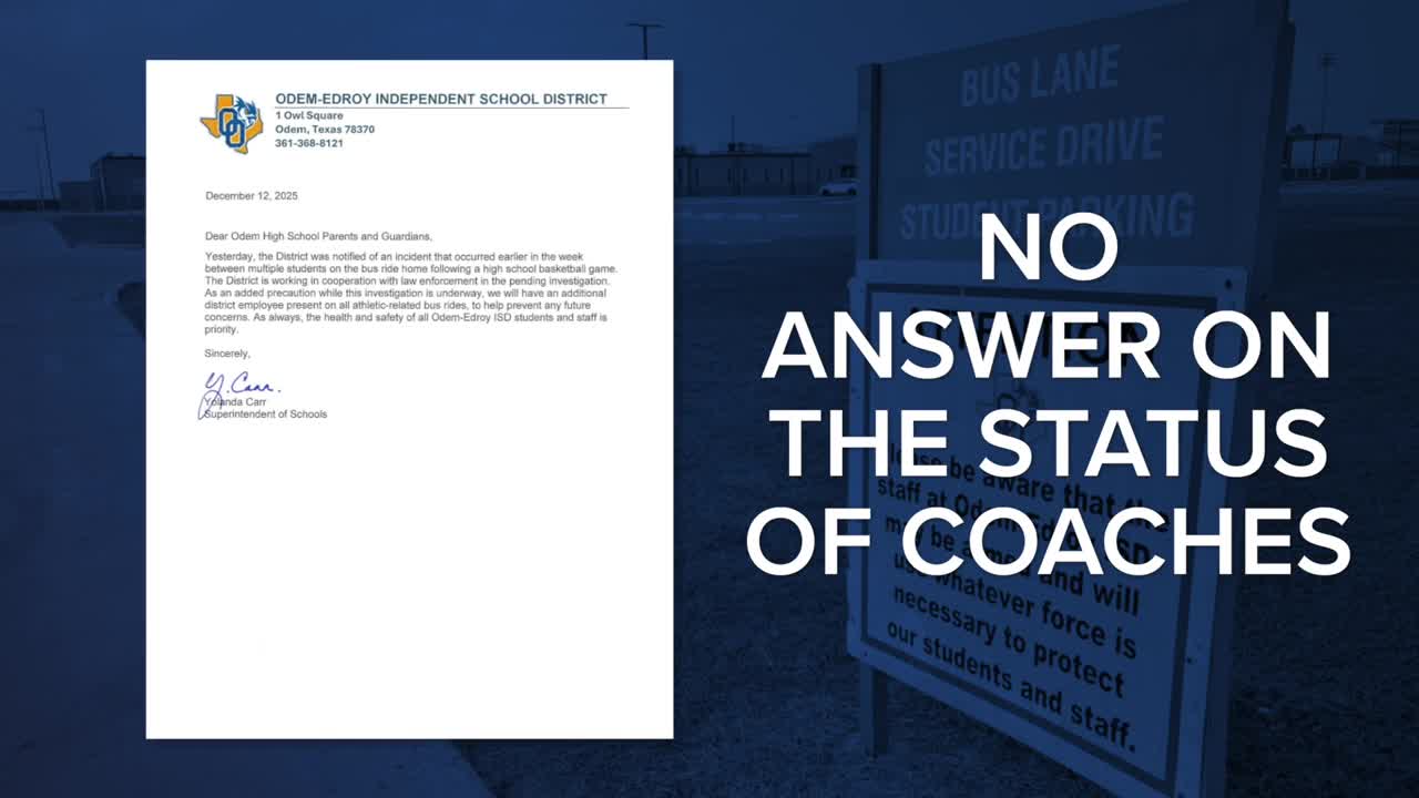 Second parent speaks out after arrest of Odem-Edroy High School student