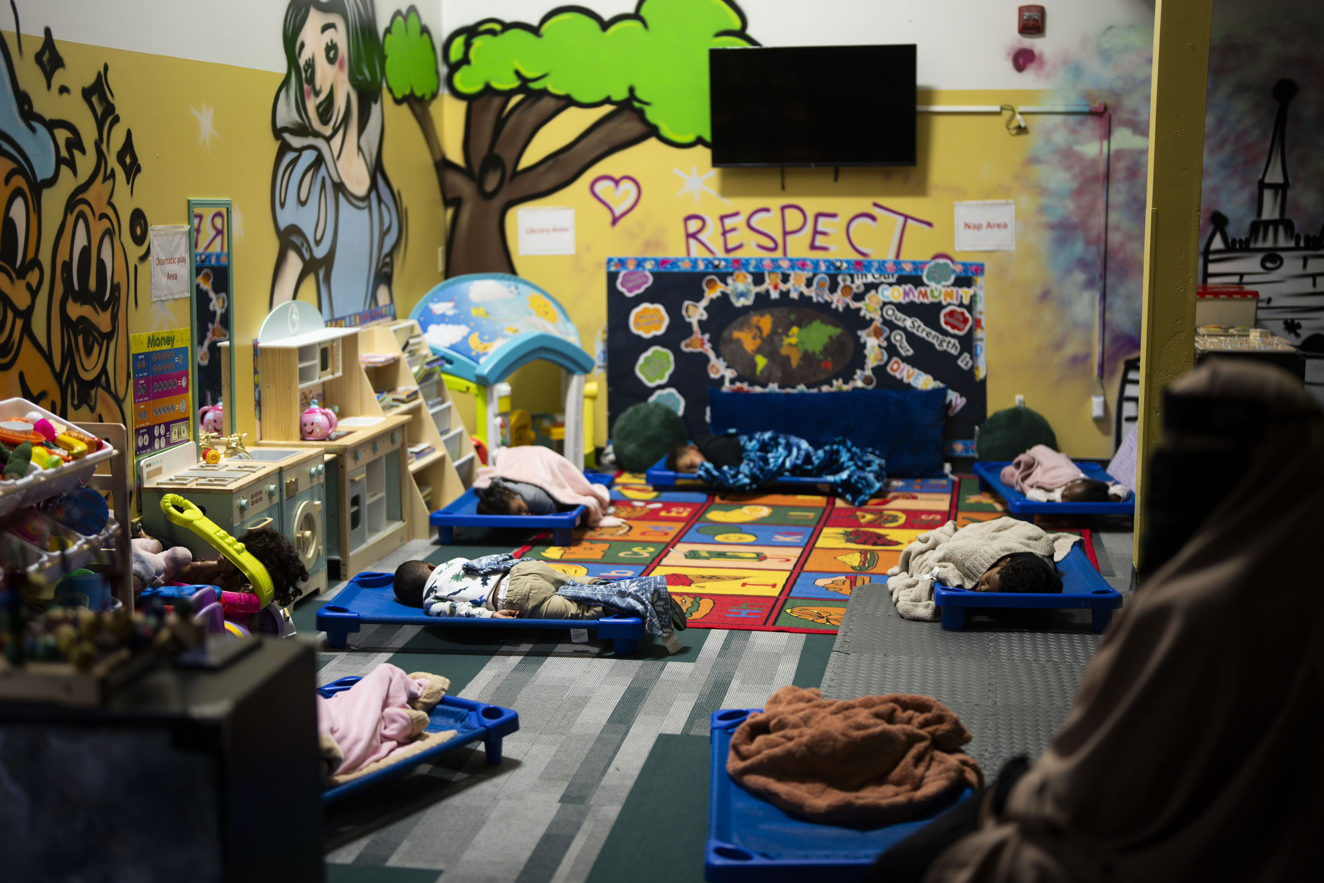 Democrats call Trumps freeze of childcare funds an act of retribution