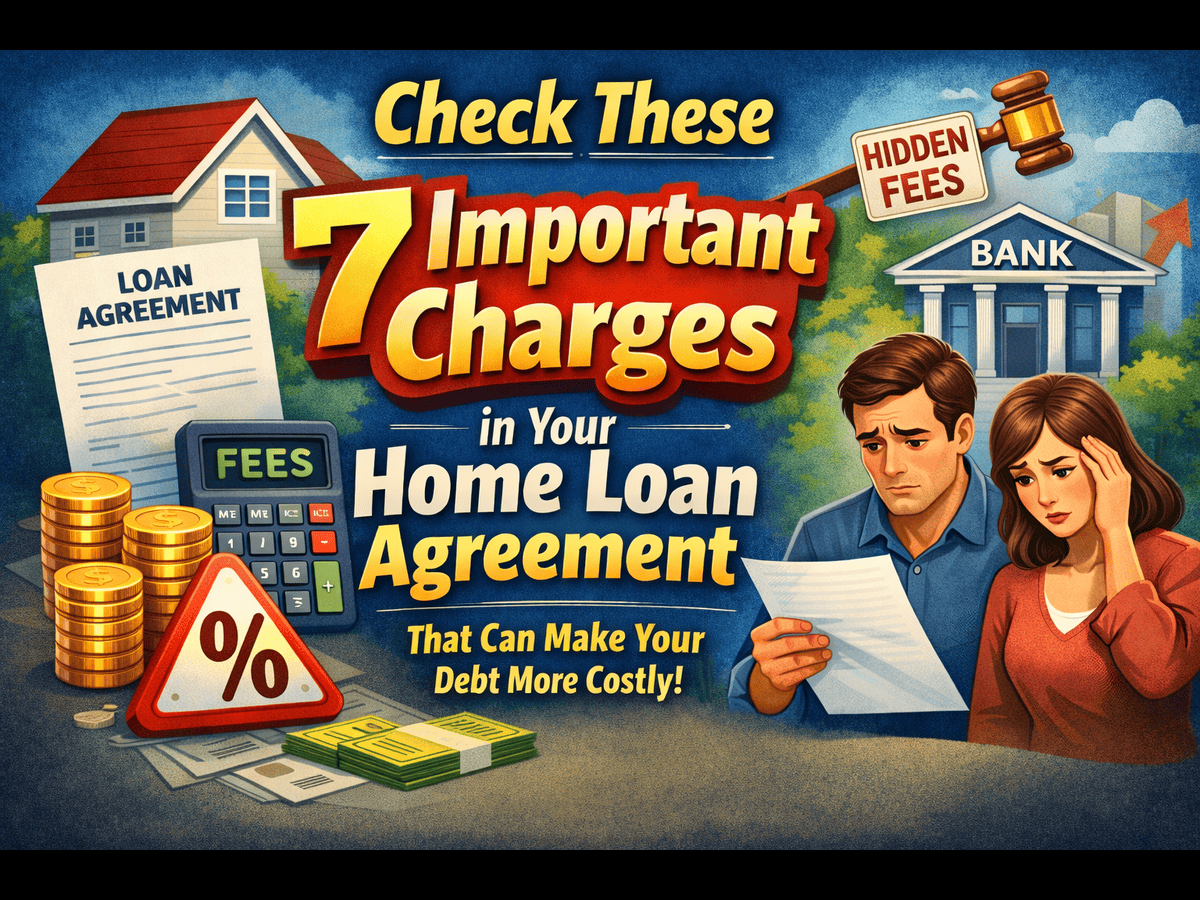 Check these 7 important charges in your home loan agreement that can ...
