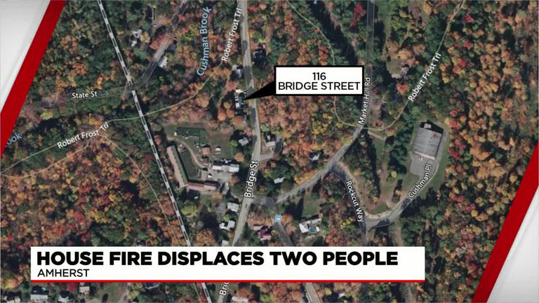 Two-story house fire leaves two without a home