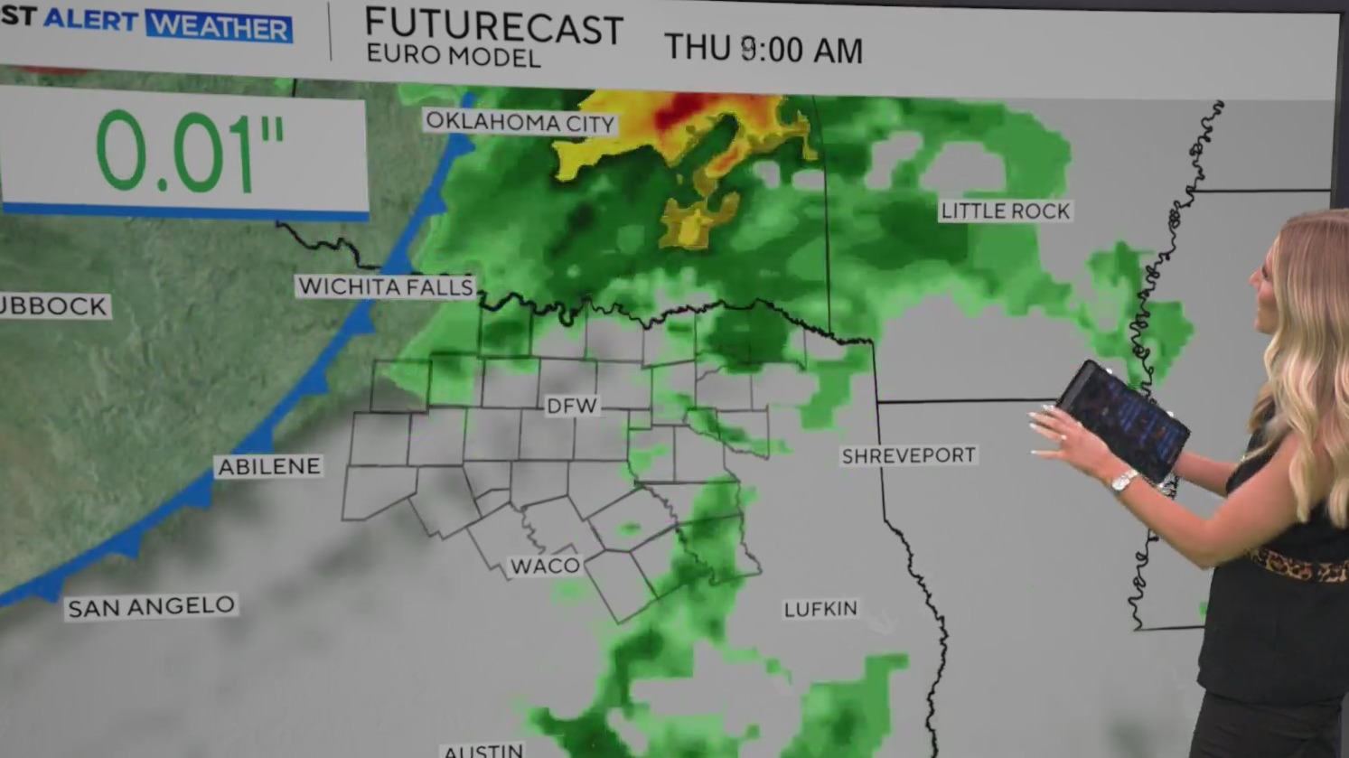 Warm weather continues for DFW before rain chances return