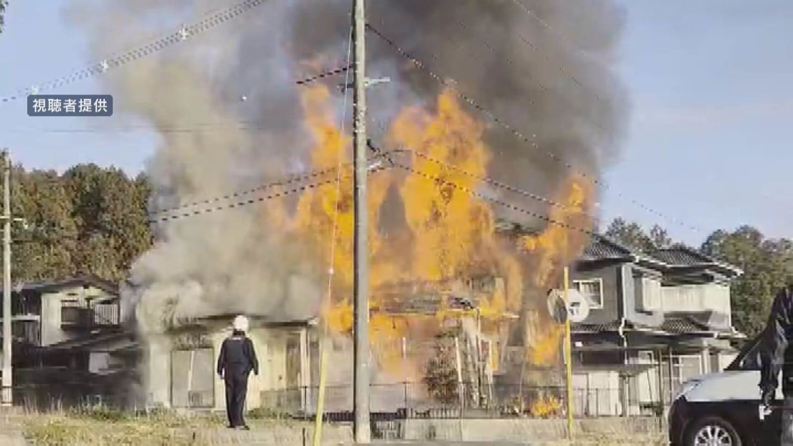 住宅全焼1人の死亡確認 80代女性と連絡とれず 広島・東広島市