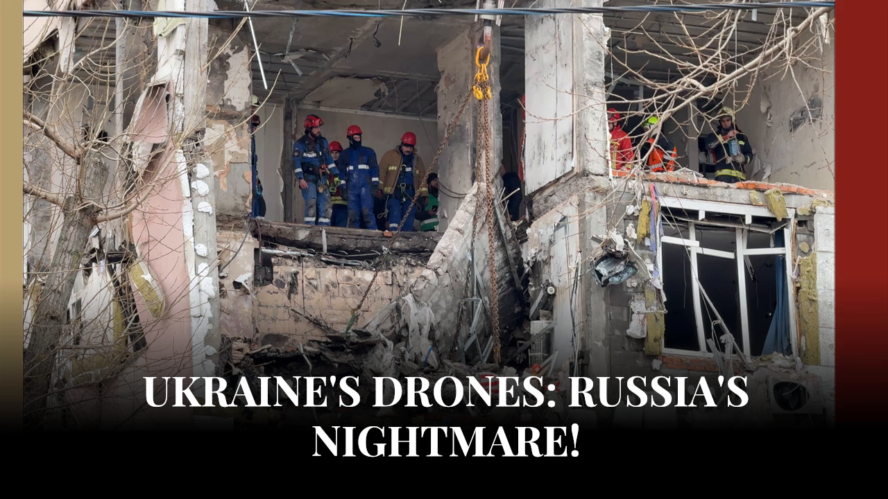 Ukraine's drones strike missile and artillery arsenal, oil depot in ...
