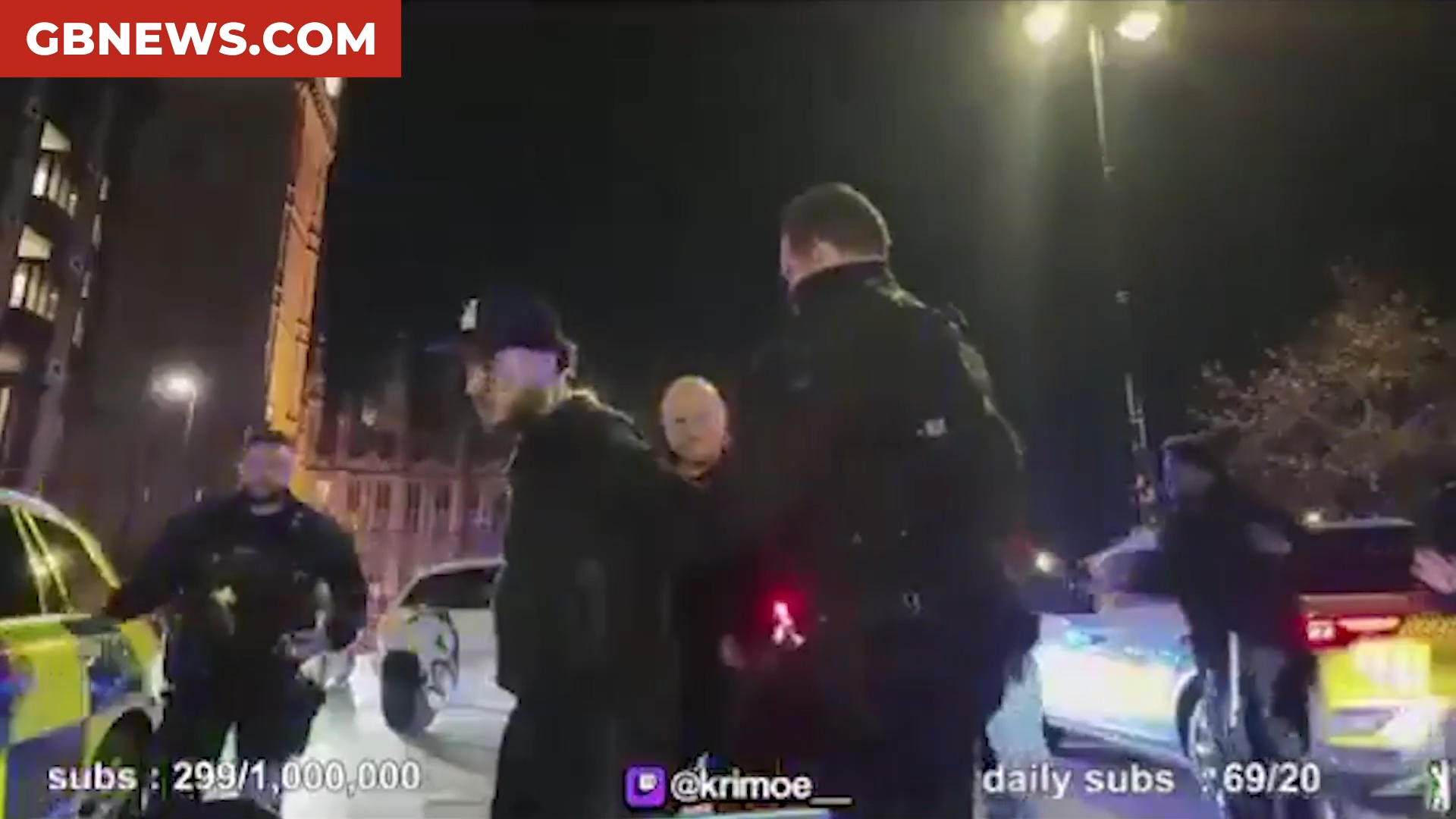Watch dramatic moment 'influencer' is arrested outside Parliament after ...