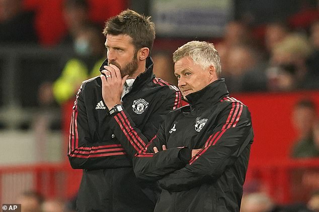 Michael Carrick and Ole Gunnar Solskjaer are understood to be the two leading candidates for the role until the end of the campaign