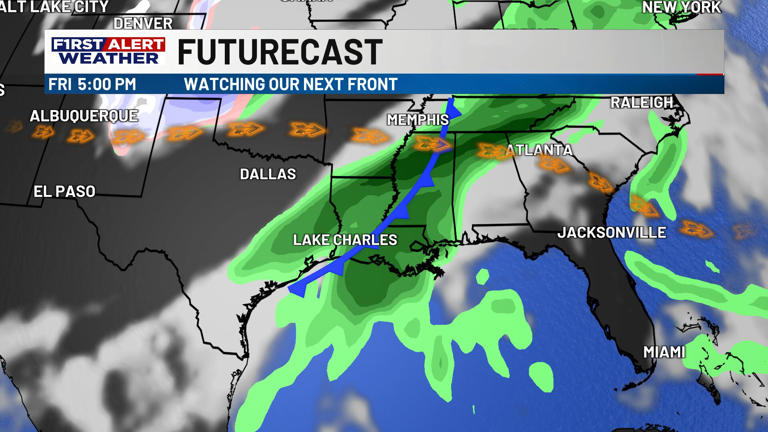 First alert forecast: Another warm and humid afternoon ahead of a ...