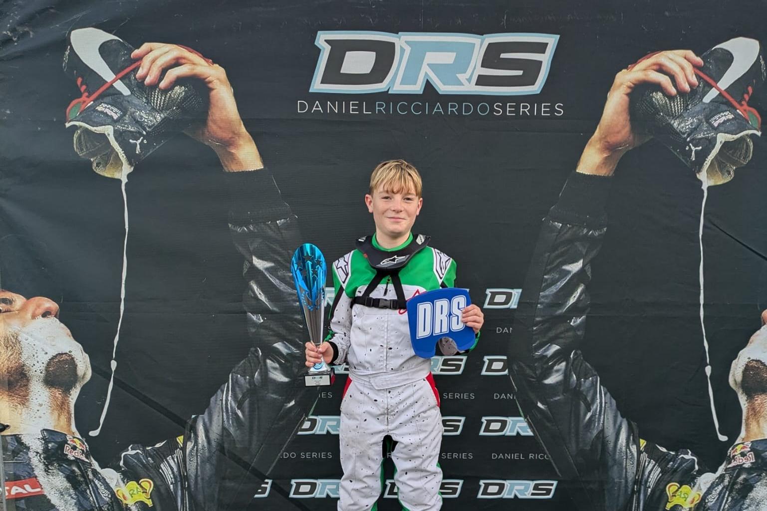 12-year-old Sussex boy races at 60mph and is on track for a career in F1