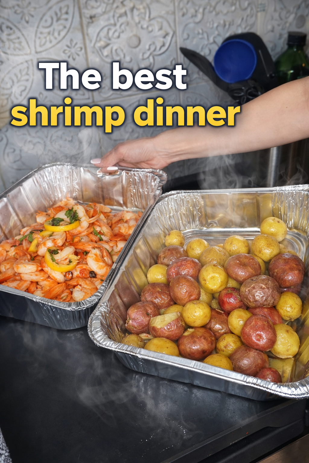 This Cajun butter shrimp dinner is unreal
