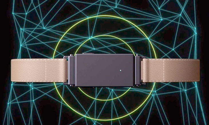 Lần đầu có thắt lưng thông minh giám sát sức khỏe mà không cần chạm da