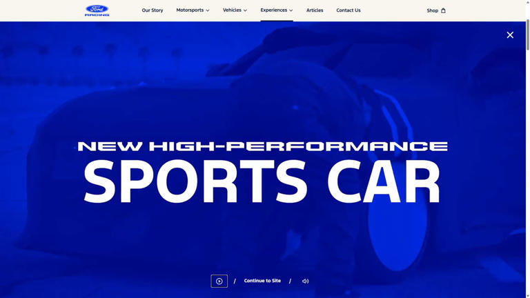 Ford Racing teases new 'high performance sports car' for Jan 15 debut