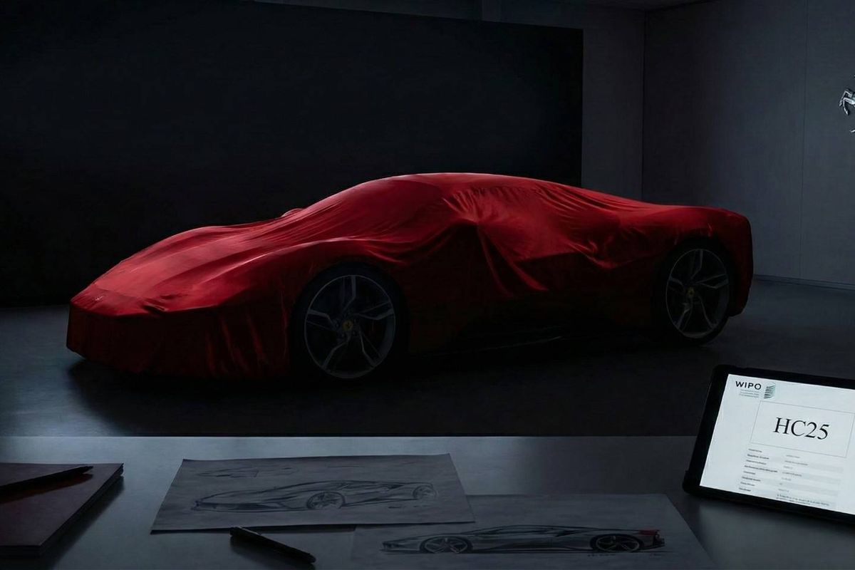 Ferrari HC25: il marchio registra un nuovo nome. Arriva una one-off ...