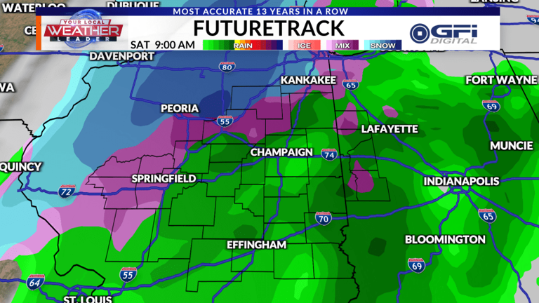 Weather now: Storms back in the picture Thursday