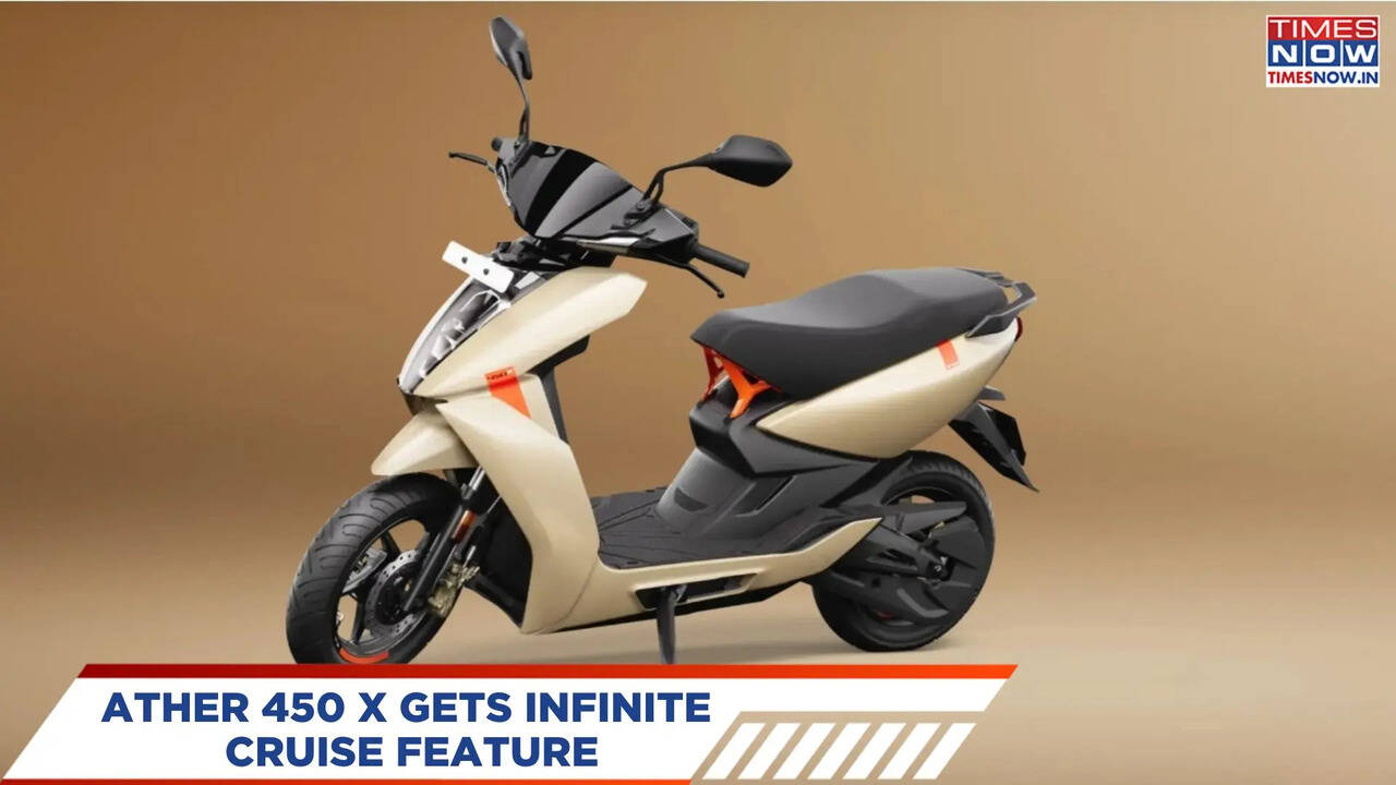 Ather 450X gets new infinite cruise feature through OTA update in India