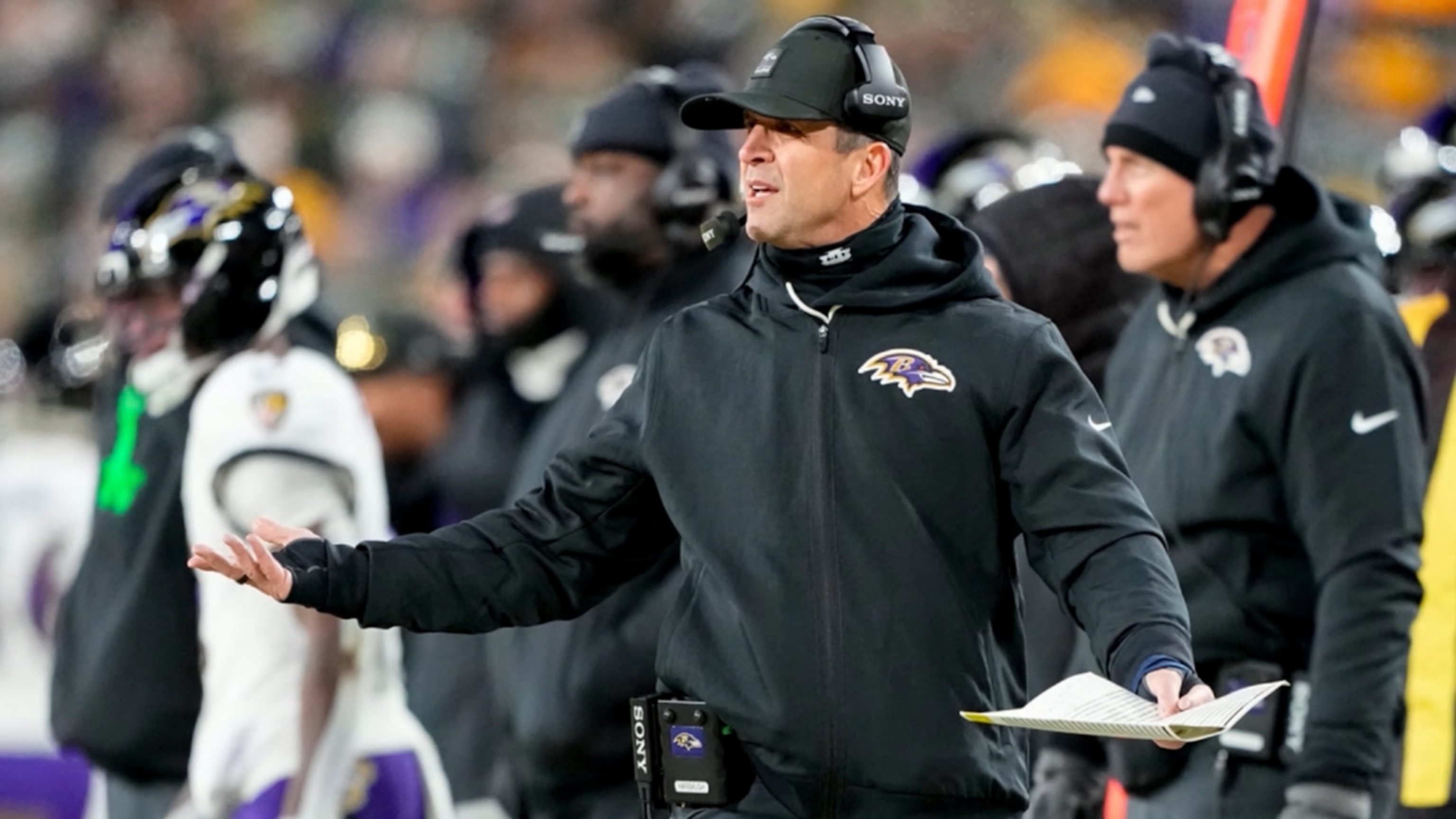 Harbaugh out as Ravens head coach