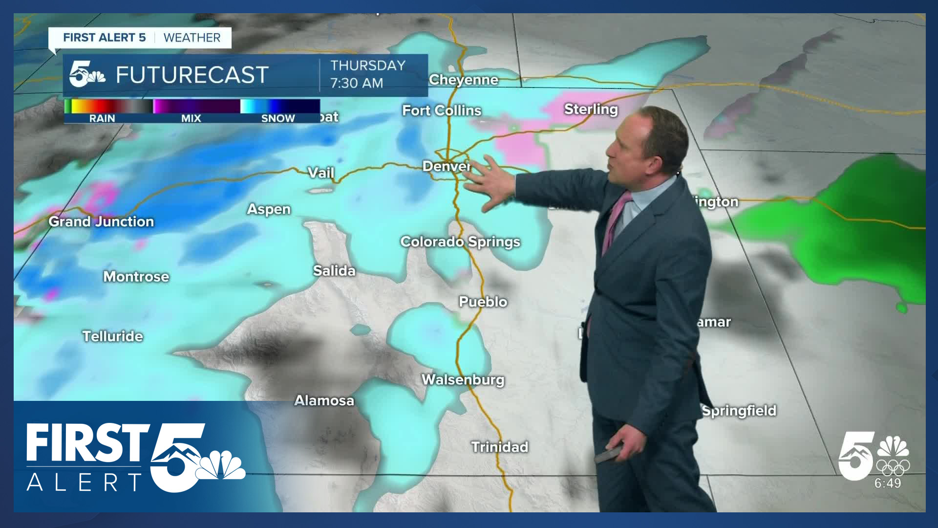 Quiet weather Wednesday before a late week snowstorm targets multiple ...