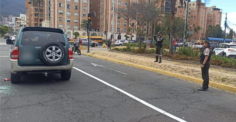 Violento asalto a conductor en el norte de Quito deja un herido